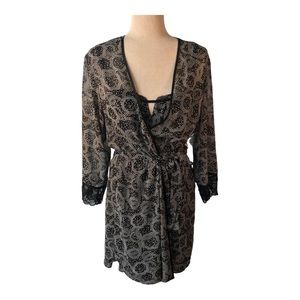 Oscar de la Renta Pink Label Gown  and Robe